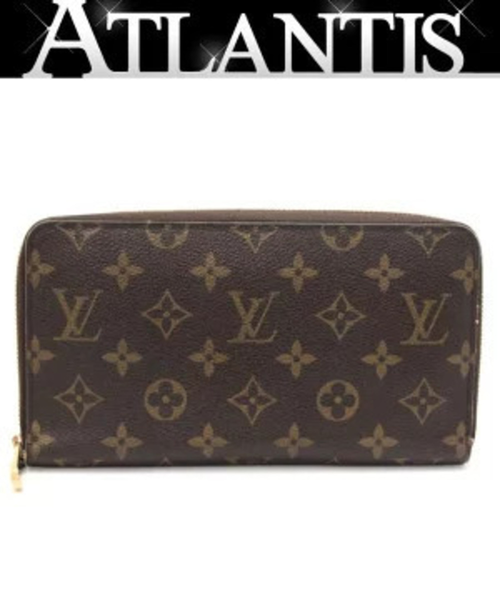 Louis Vuitton Zippy Organizer Round Zipper Long Wallet Monogram
